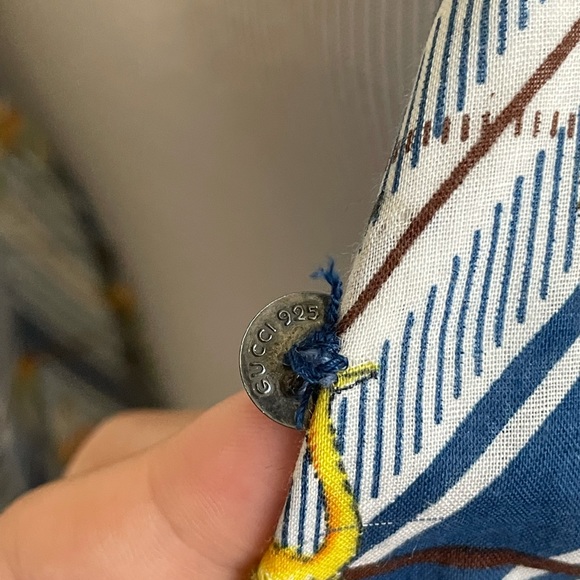 Gucci ostrich printed lightweight button shirt - Picture 8 of 8